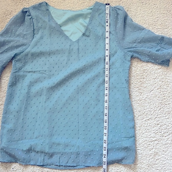 Shein sheer Blouse with lining - Picture 4 of 7